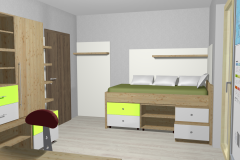 Sissi-Baumschlager-Kinderzimmer-Bett